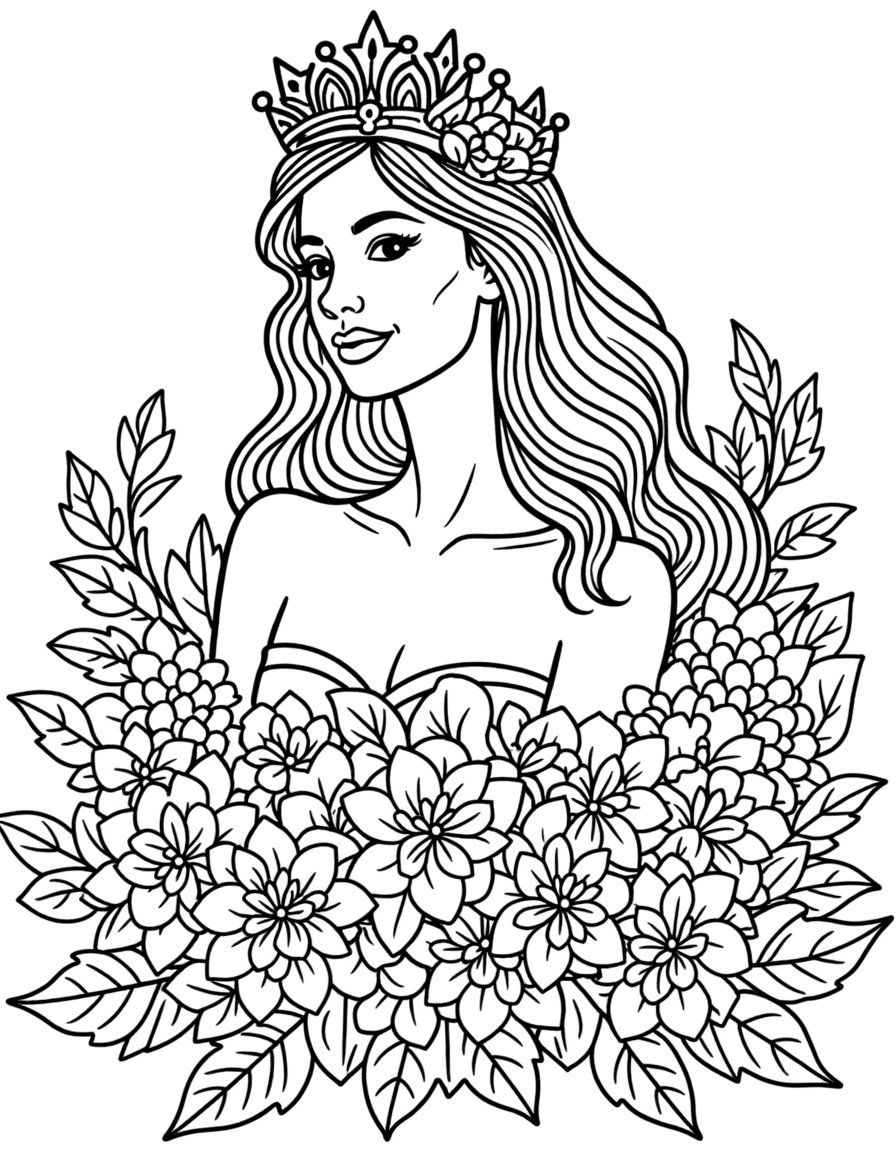 Regal Roses Spa Coloring Book (Download Digital Flipbook)