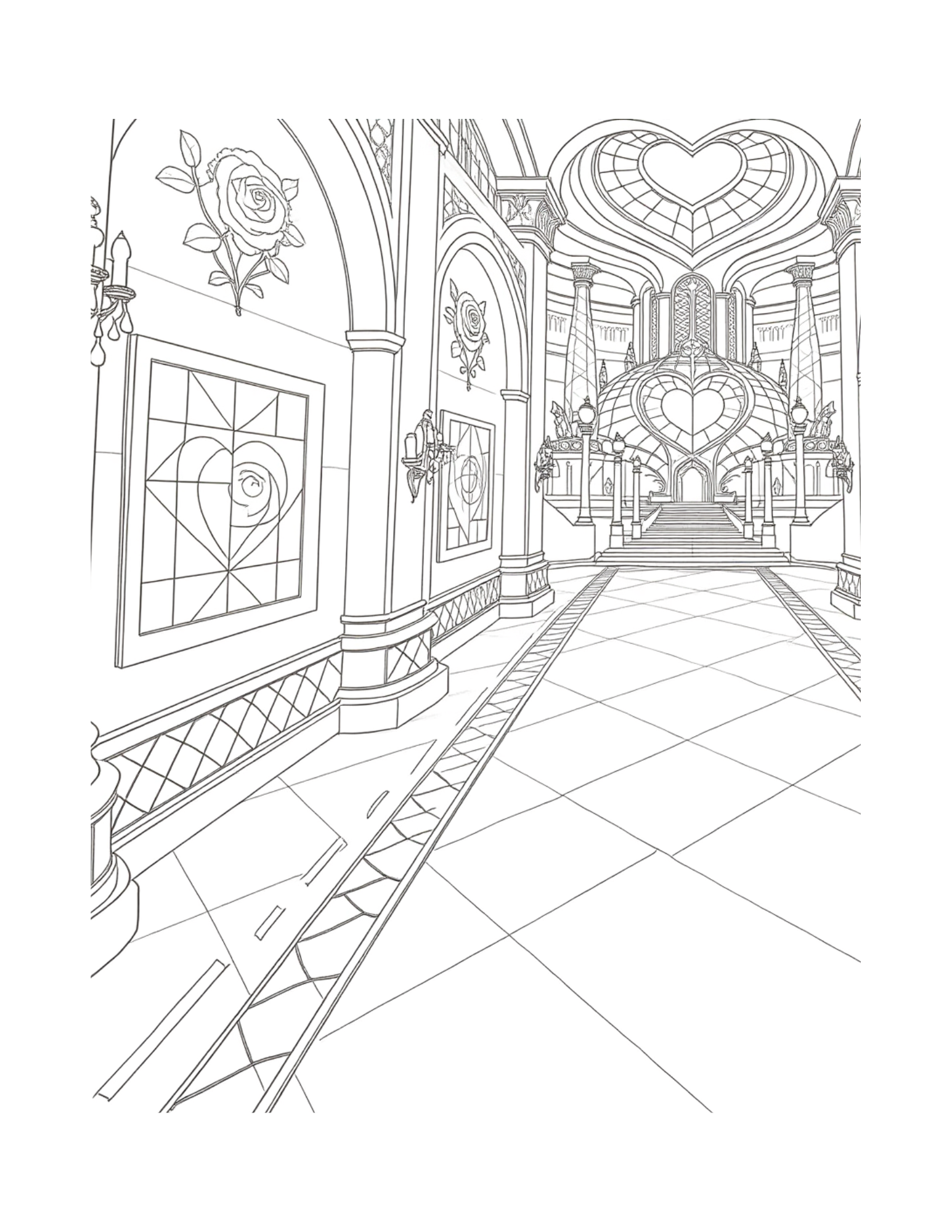 Heart Palace Coloring Book (Spiral Book) The Soul of Serendipity