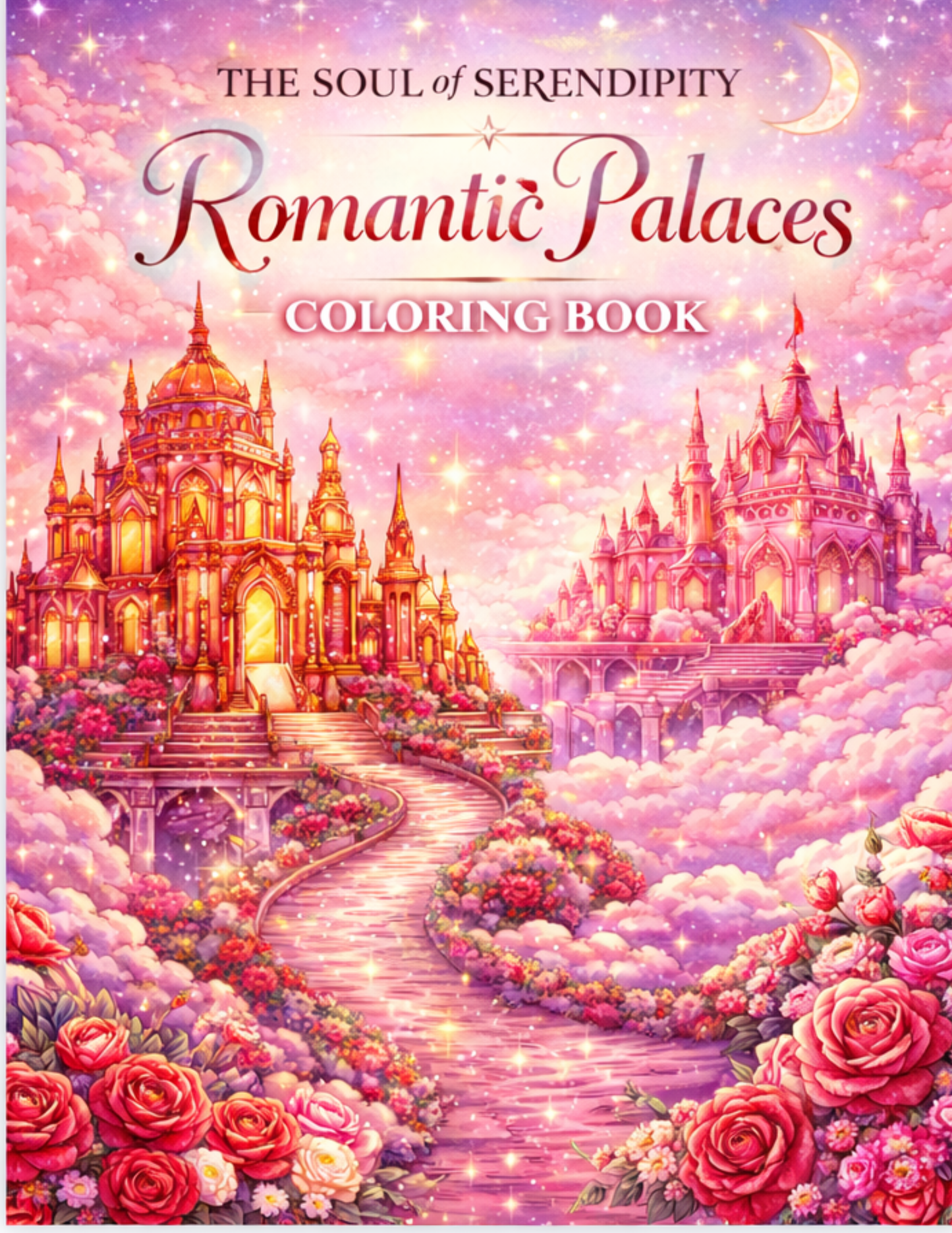 The Soul of Serendipity "Romantic Palaces" Coloring Book (Download Digital Flipbook)