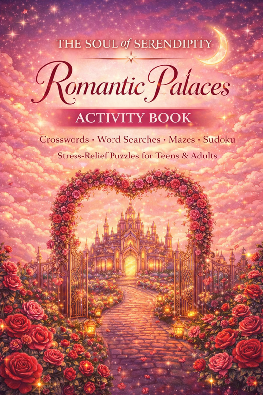 The Soul of Serendipity "Romantic Palaces" Activity Book (Download Digital Flipbook)