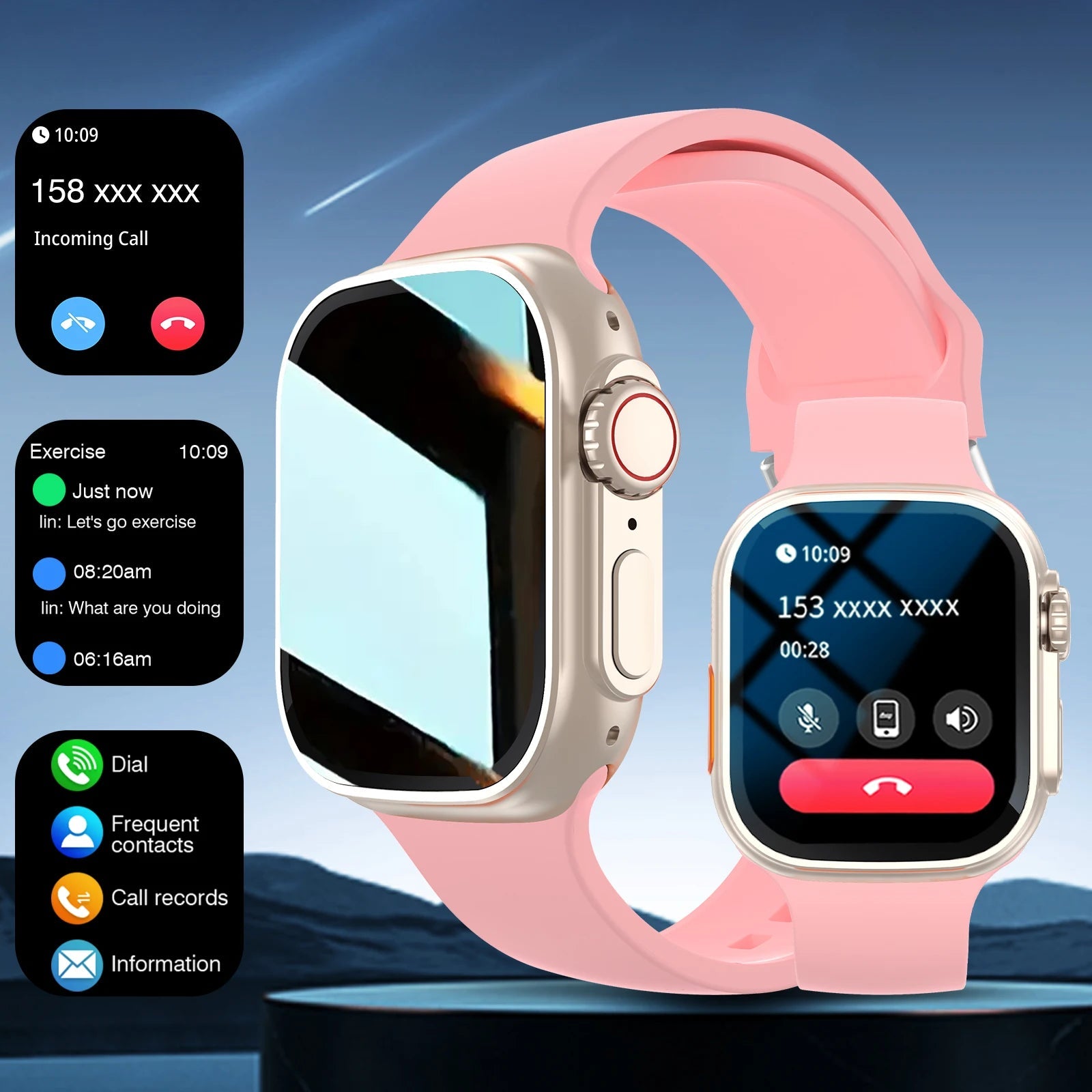 Fitness & Wellness Smartwatch - Activity Tracker with Bluetooth Calling & Music The Soul of Serendipity