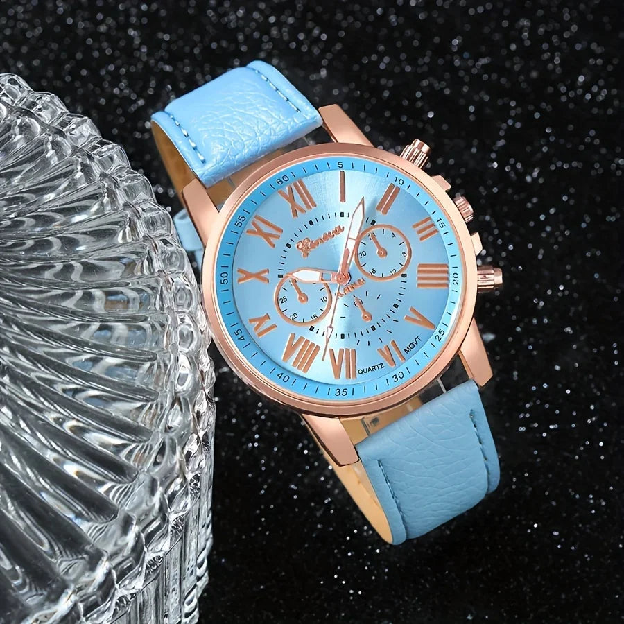 Blue Butterfly Watch & Jewelry Set | 5-Piece Collection The Soul of Serendipity