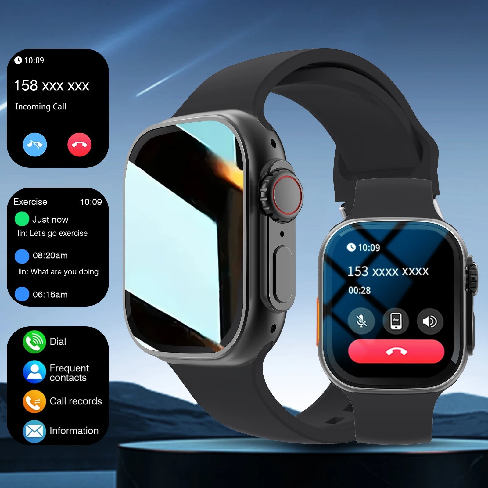Fitness & Wellness Smartwatch - Activity Tracker with Bluetooth Calling & Music The Soul of Serendipity