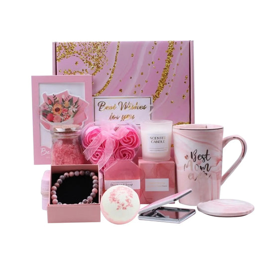 Luxury Spa Gift Set: 8-Piece Self-Care Package